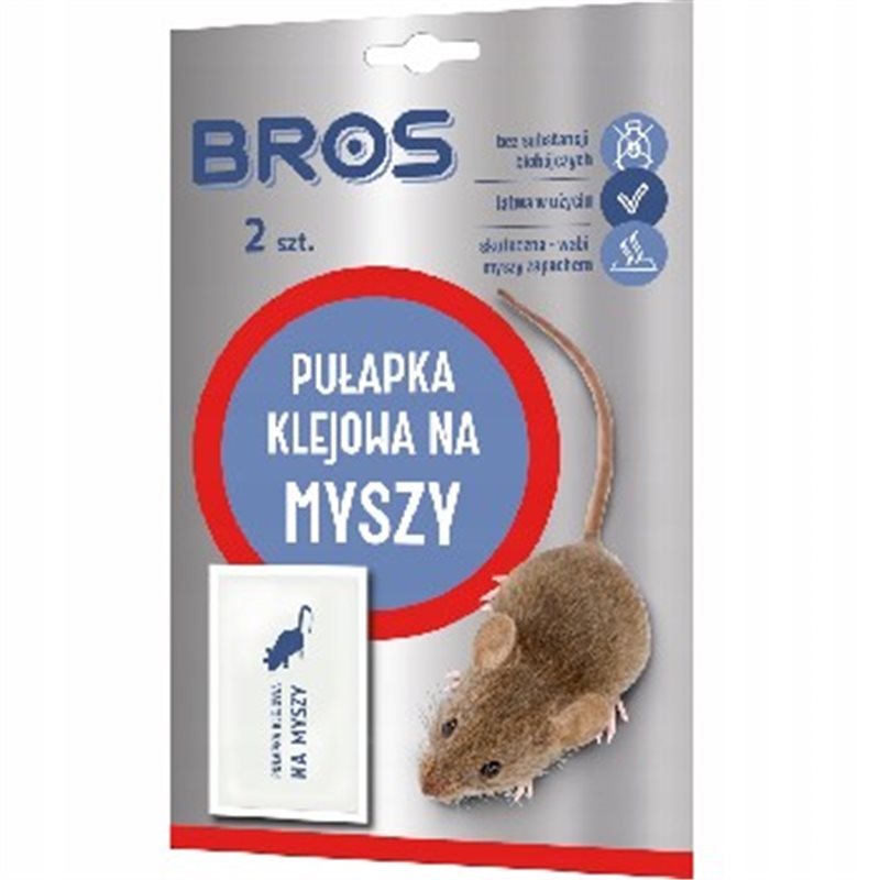 Bros pułapka klejowa na myszy 2szt