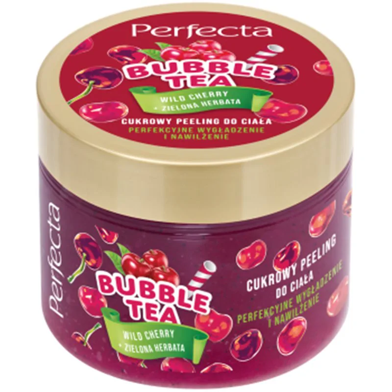 Perfecta Bubble Tea peeling cukrowy Wildcherry 300 ml