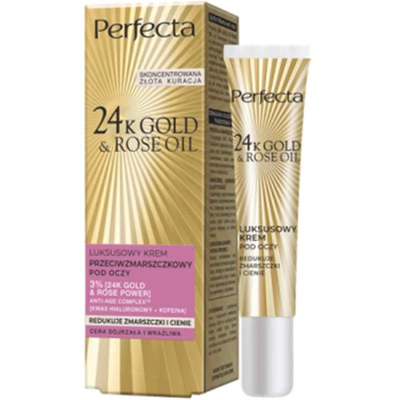 Perfecta Gold&Rose serum pod oczy