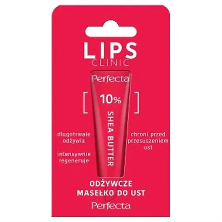 Perfecta Lips Clinic masełko do ust 10% shea butter