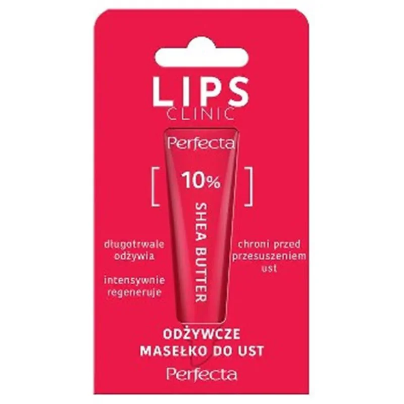 Perfecta Lips Clinic masełko do ust 10% shea butter