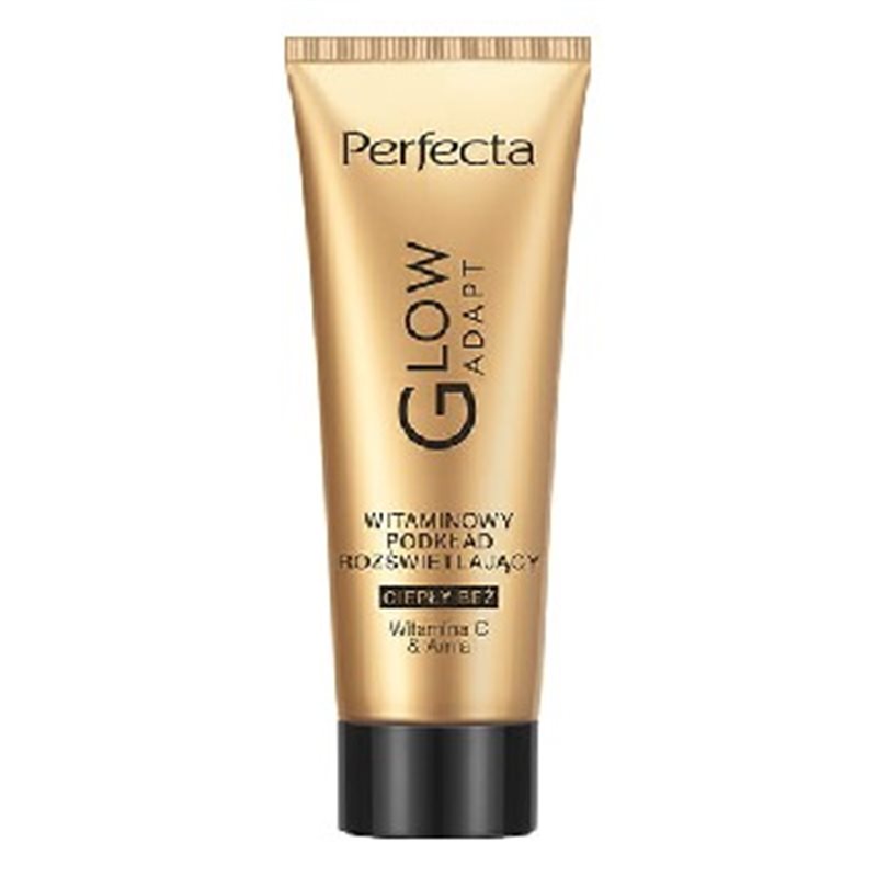 Perfecta Make-up Glow Adapt podkład witaminowy ciepły beż