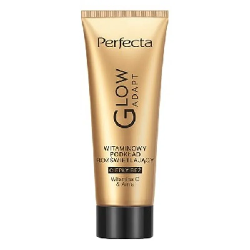 Perfecta Make-up Glow Adapt podkład witaminowy ciepły beż