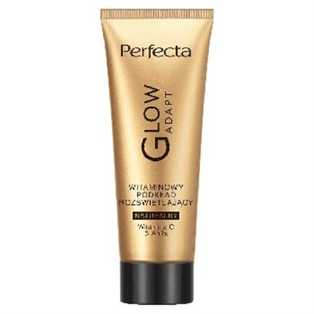 Perfecta Make-up Glow Adapt podkład witaminowy naturalny