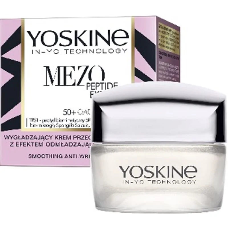 Yoskine Mezo Peptide Expert regenerujący krem przeciwzmarszkowy na dzień/noc 50+ 50ml