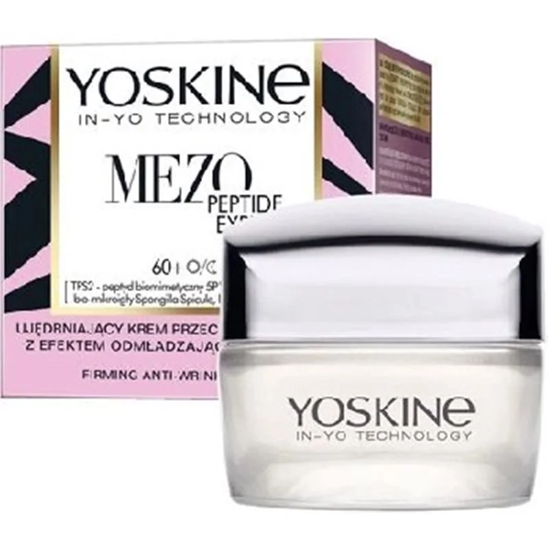 Yoskine Mezo Peptide Expert regenerujący krem przeciwzmarszkowy na dzień/noc 60+ 50ml