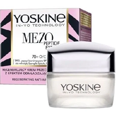 Yoskine Mezo Peptide Expert regenerujący krem przeciwzmarszkowy na dzień/noc 70+ 50ml