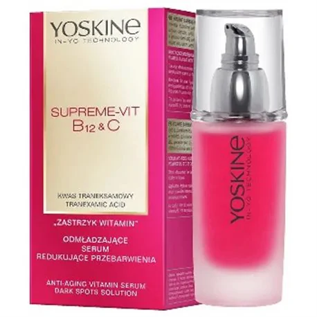 Yoskine Supreme-Vit B12 and C koncentrat-serum 30ml