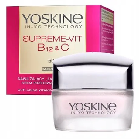 Yoskine Supreme-Vit B12 and C krem na dzień 50+