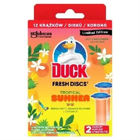 Duck Fresh Discs Tropical Summer zapas 36ml 2szt