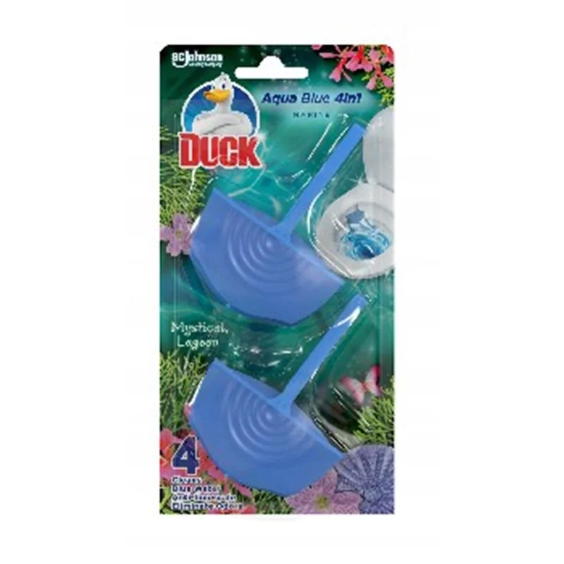 Duck WC zawieszka 4w1 Aqua Blue Mystical Lagoon 36g 2szt