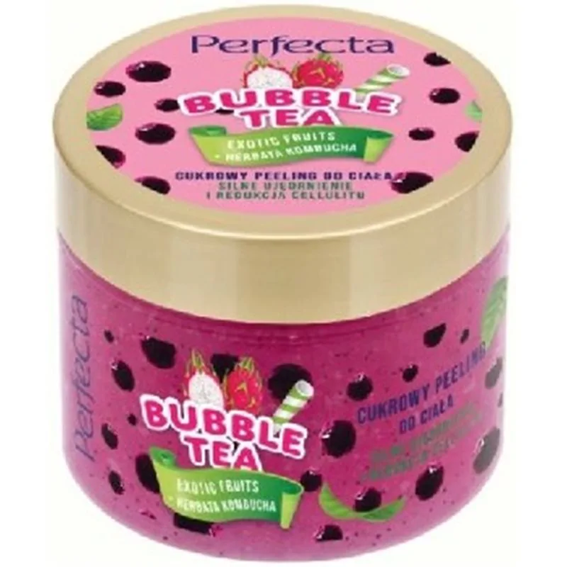 Perfecta Bubble Tea peeling cukrowy Exotic Fruits 300 ml