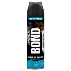 Bond pianka do golenia Survival 200ml+50ml gratis