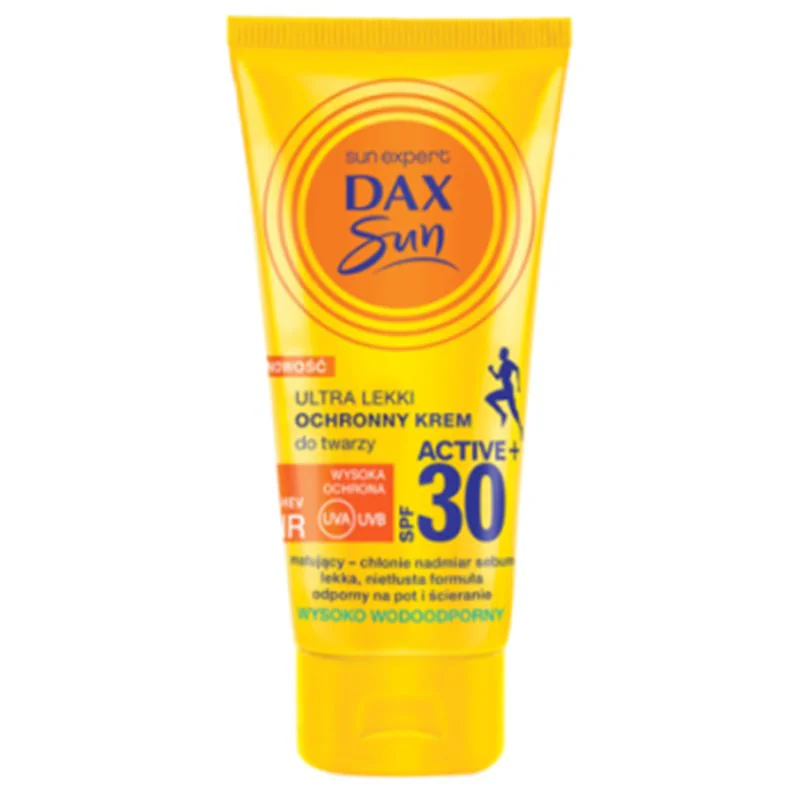 Dax Sun Active ultra lekki ochronny krem do twarzy SPF30 50ML