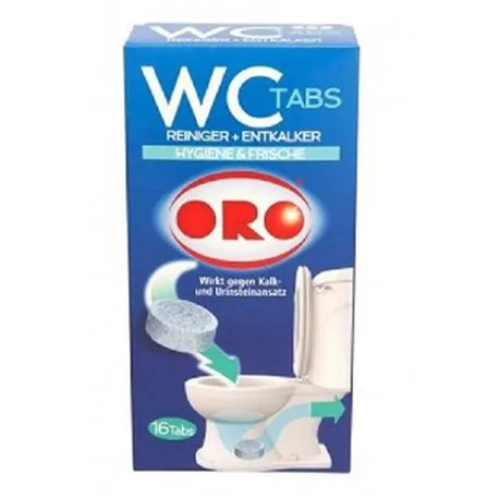 Oro WC tabs pastylki do czyszczenia 16szt