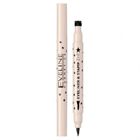 Eveline Eyeliner & Stemple w pisaku 2w1 gwiazda nr 02