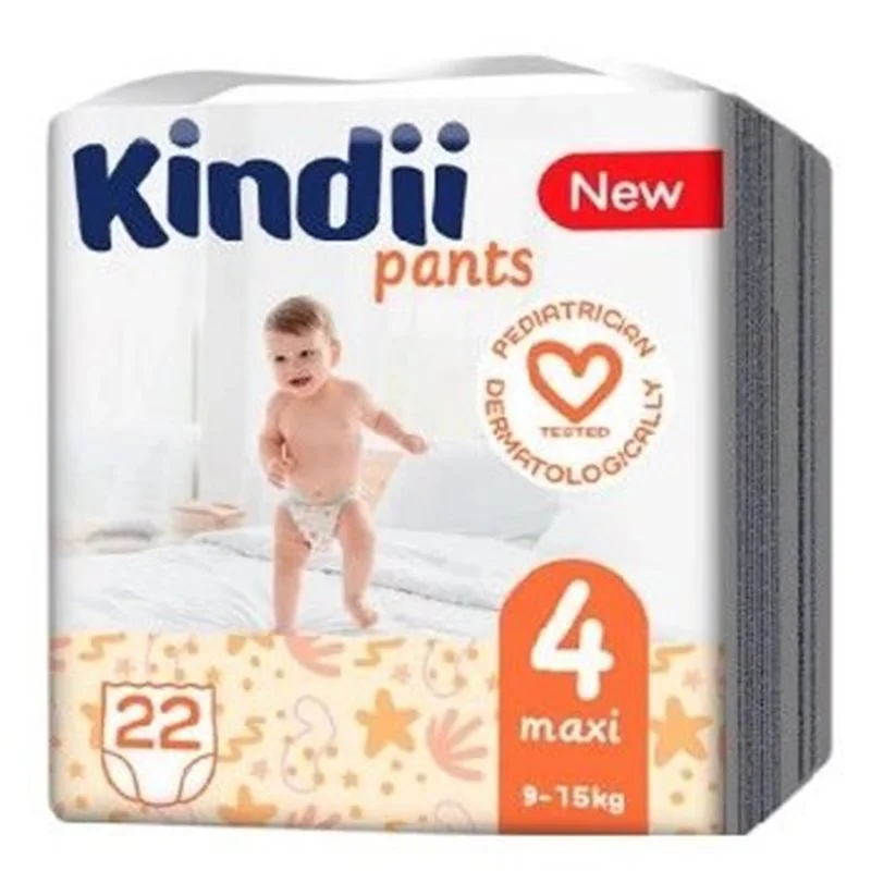 Kindii pieluchomajtki 4 Maxi 9-15kg 22szt