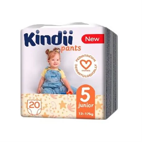 Kindii pieluchomajtki 5 Junior 12-17kg 20szt