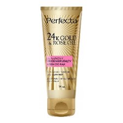 Perfecta 24K gold & rose krem regenerujący do rąk 75ml