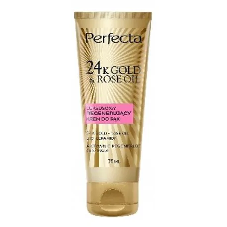 Perfecta 24K gold & rose krem regenerujący do rąk 75ml