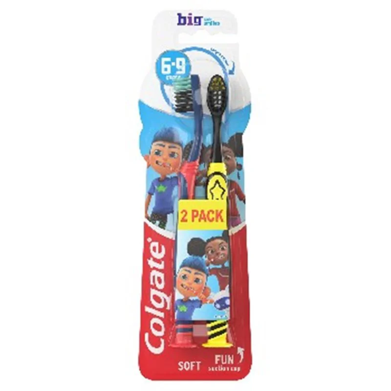 Colgate szczoteczka dla dzieci Big Kids Smiles 6-9 lat 2 szt