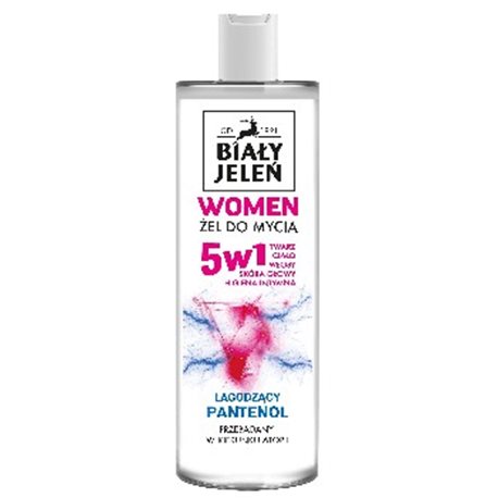 Biały Jeleń żel do mycia 5w1 Women 400ml