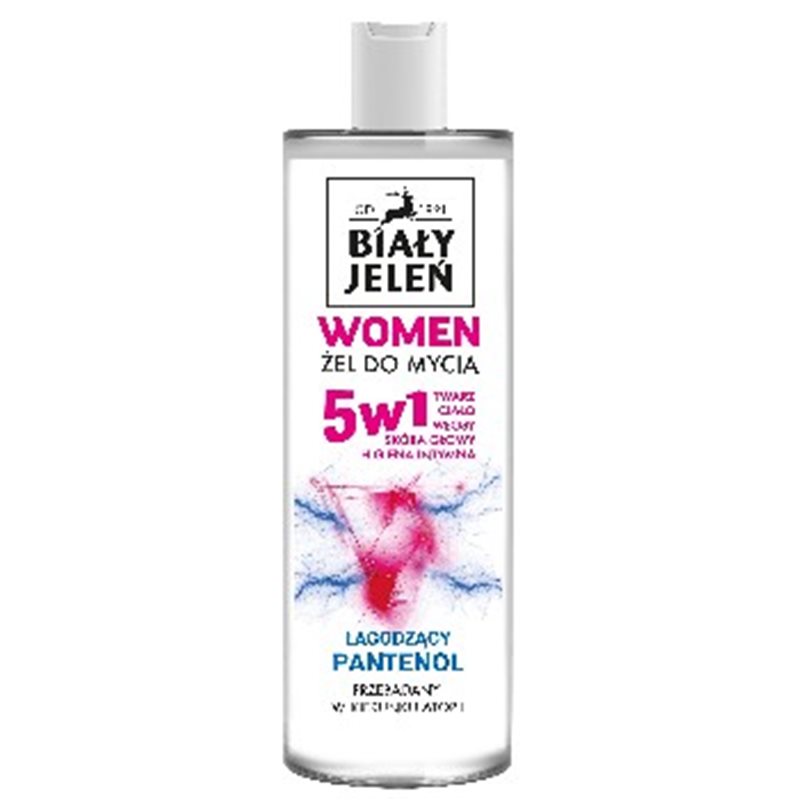 Biały Jeleń żel do mycia 5w1 Women 400ml