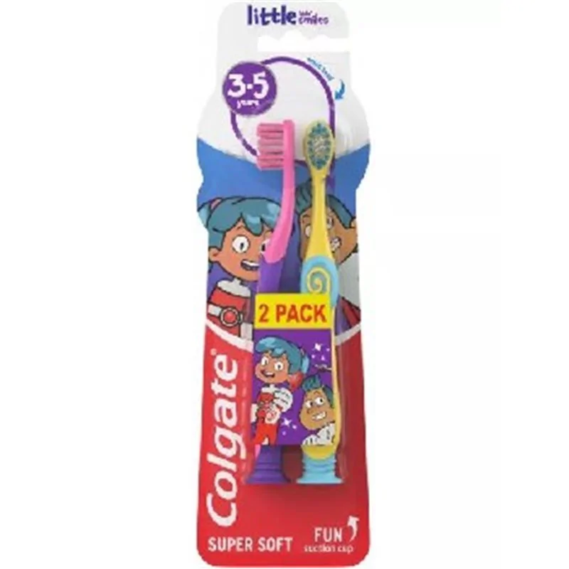 Colgate szczoteczka dla dzieci Little Kids Smiles 3-5lat 2szt