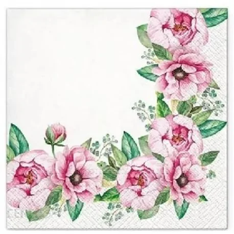 Paw serwetki Tat Floral Border 33x33cm