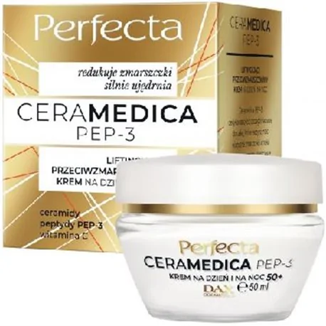 Perfecta Ceramedica krem 50+ Ceramidy & Peptydy 50ml