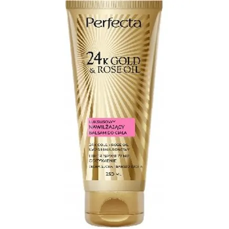 Perfecta Gold 24k Gold&Rose balsam nawilżający do ciała 250ml