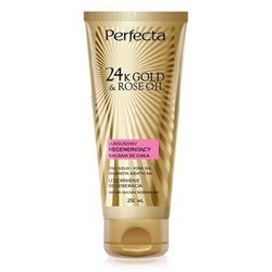 Perfecta Gold 24k Gold&Rose balsam regenerujący do ciała 250ml