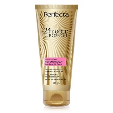 Perfecta Gold 24k Gold&Rose balsam regenerujący do ciała 250ml