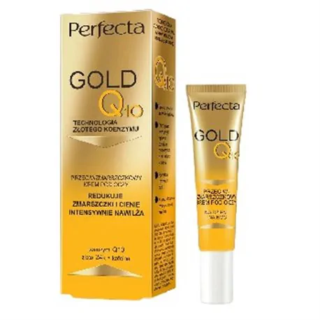 Perfecta Gold Q10 krem pod oczy przeciwzmarszczkowy 15ml