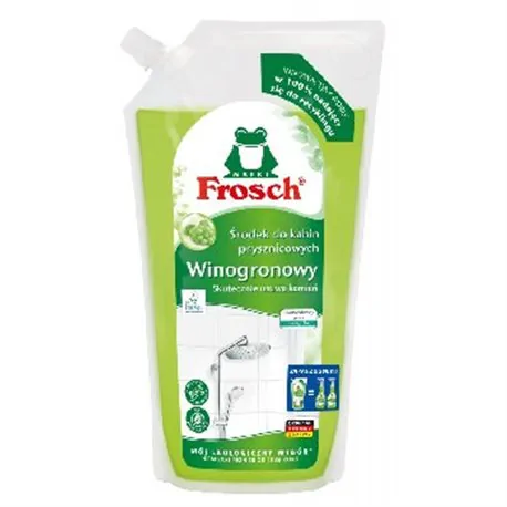 Frosch środek do kabin prysznicowych zapas winogronowy 1000ml