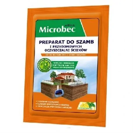 Microbec bakterie do szamb i oczyszczalni saszetki 18x 35g