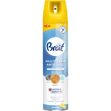 Brait Multiclean pianka do czyszczenia mebli Lemon 350ml