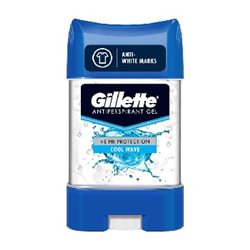 Gillette Cool Wave Antyperspirant w żelu dla mężczyzn 70 ml