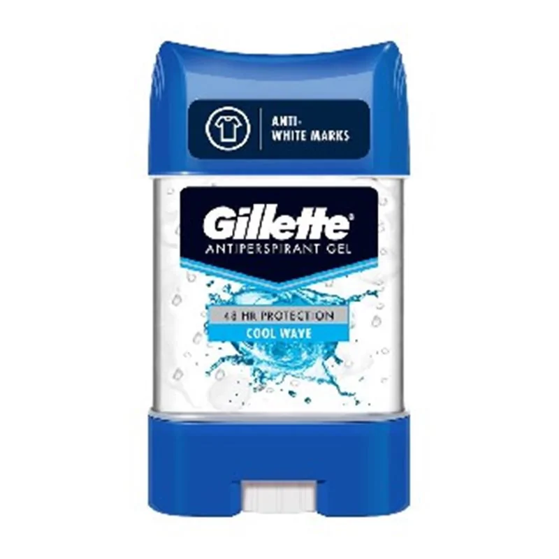 Gillette Cool Wave Antyperspirant w żelu dla mężczyzn 70 ml