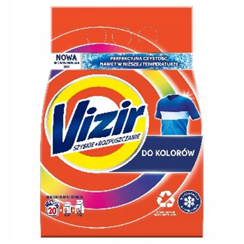 Vizir Proszek do prania Color 1,1kg 20 prań