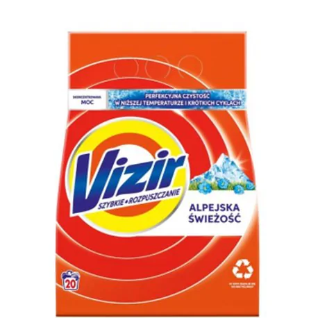 Vizir Proszek do prania Alpine Fresh 1,1kg 20 prań