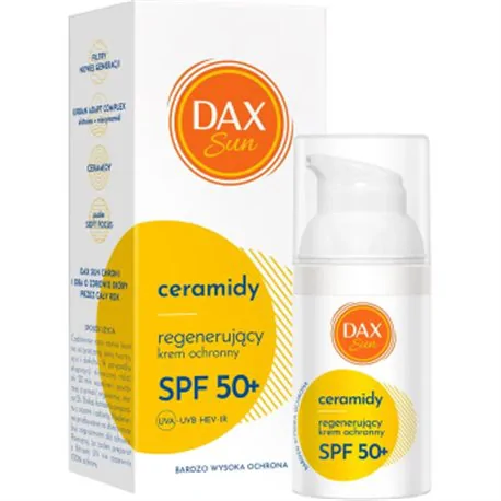 Dax Sun regenerujący krem ochronny kwas hialuronowy SPF50+