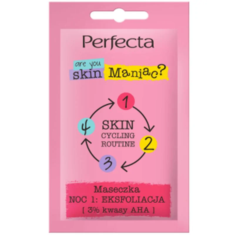 Perfecta Beauty maseczka zestaw Skin Cycling Routine