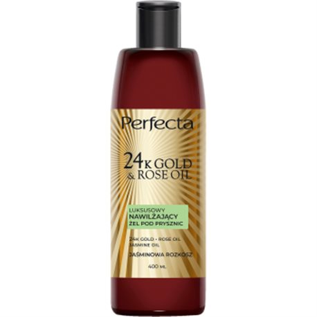 Perfecta Body 24K Gold&Rose żel po prysznic jaśminowa rozkosz 400ml