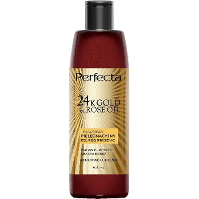 Perfecta Body 24K Gold&Rose żel po prysznic miodowe otulenie 400ml