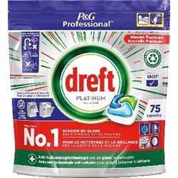 Dreft tabletki do zmywarki regular 75szt