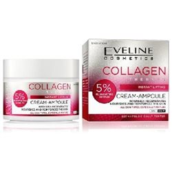 Eveline Krem - ampułka Kolagen Therapy na dzień i na noc