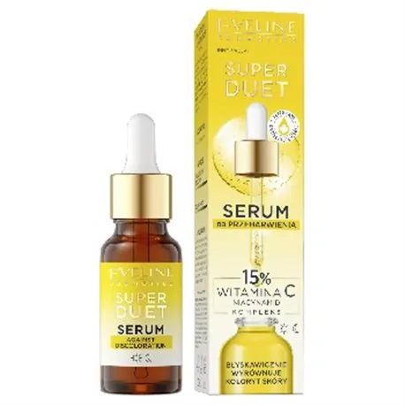 Eveline Super Duet serum na przebarwienia witamina C