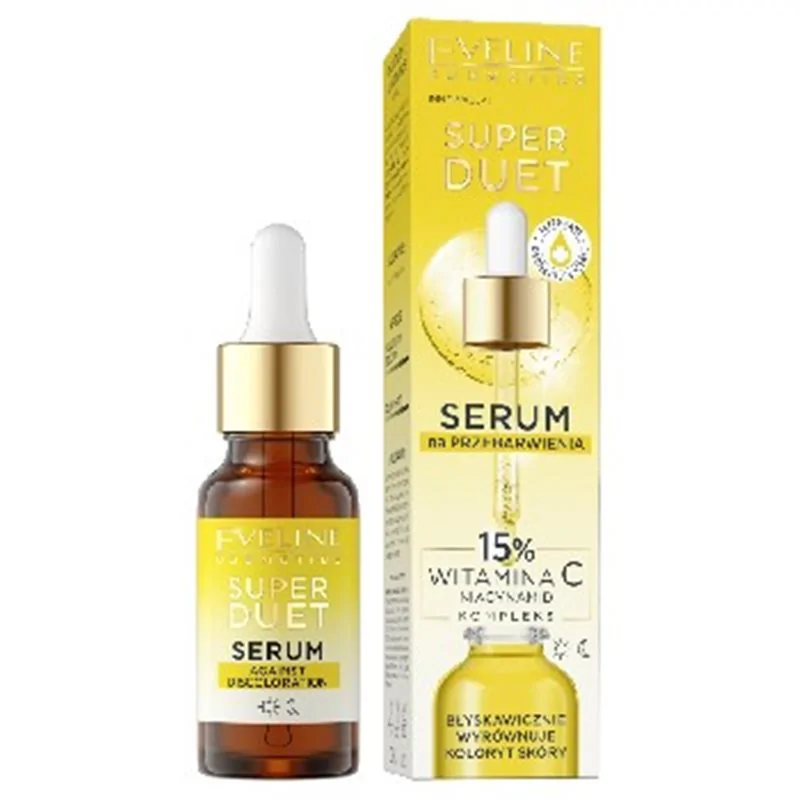 Eveline Super Duet serum na przebarwienia witamina C