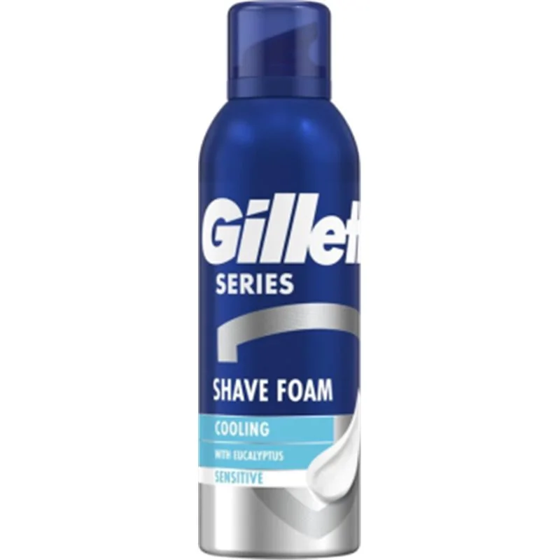 Gillette pianka Series Sensitive Cool 200ml